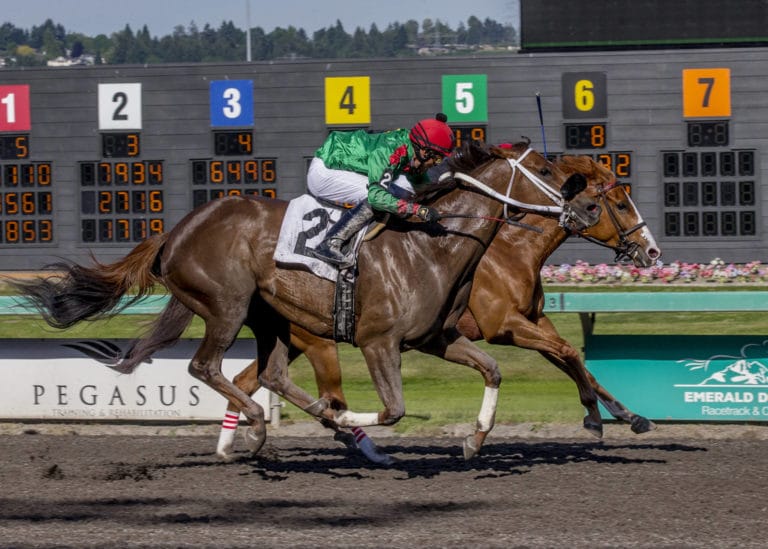 Jerre to Carrie wins a May 11 allowance at Emerald