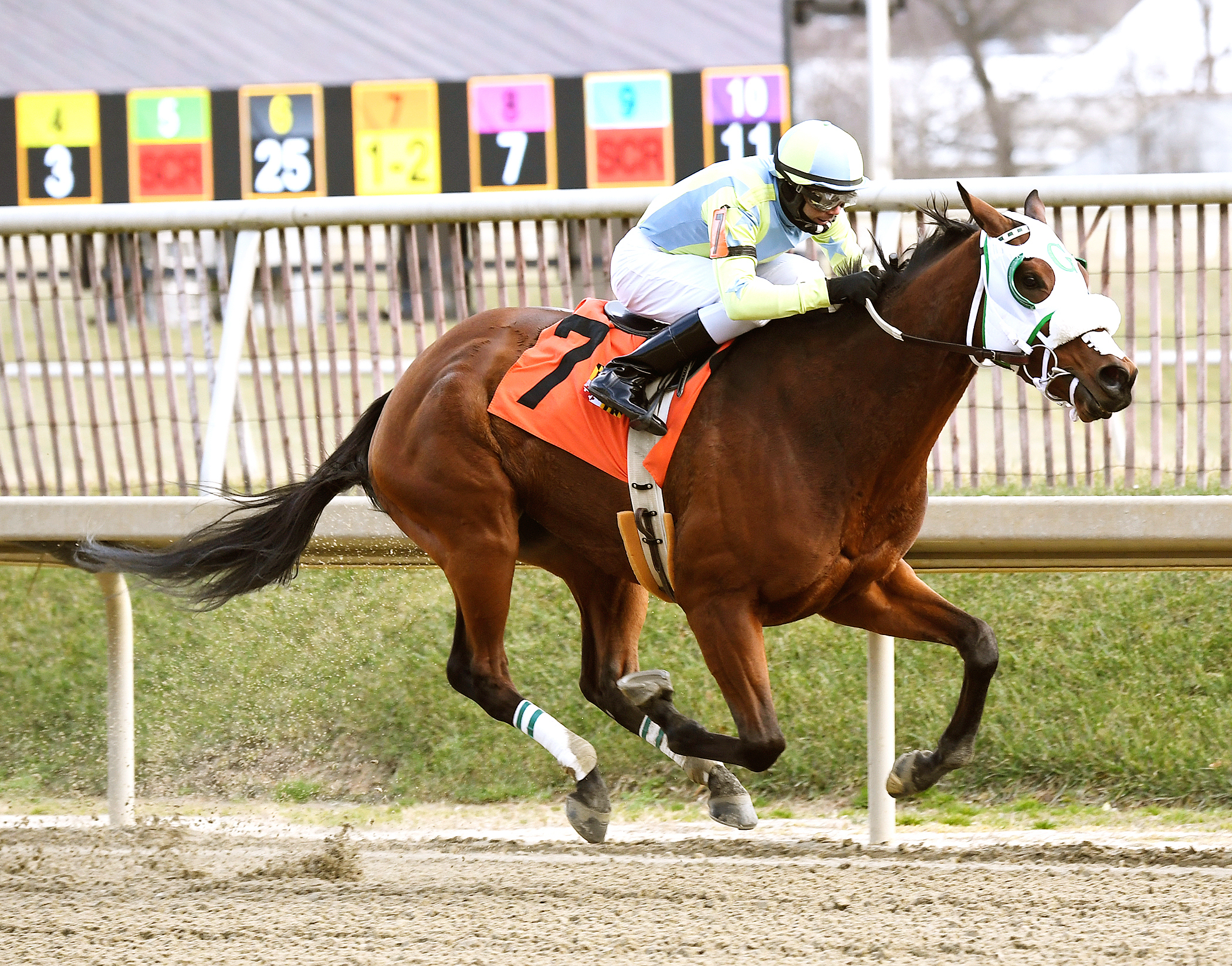 John Jones wins the Jennings Stakes