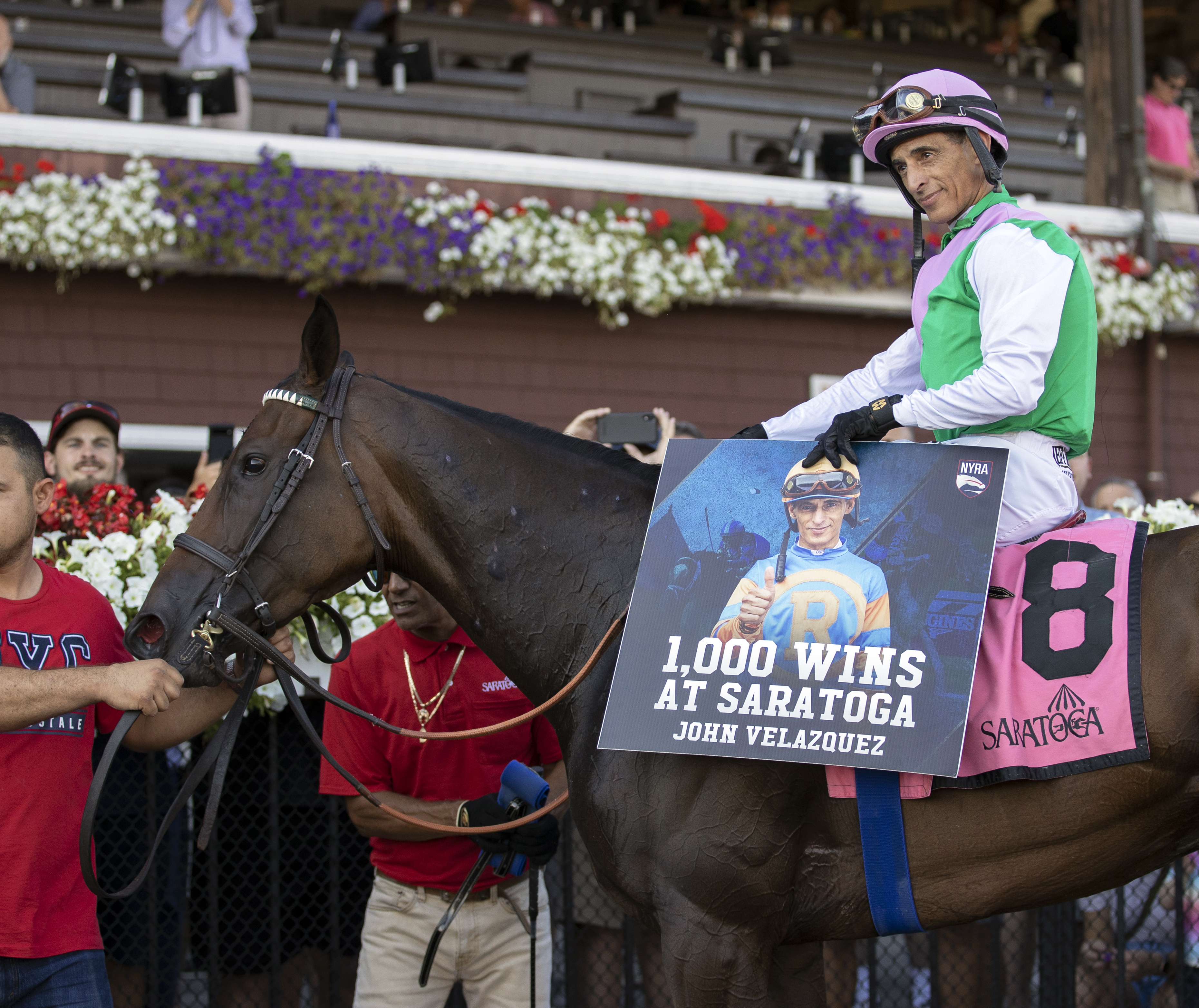John Velazquez wins 1,000th race at Saratoga Aug 25 2022