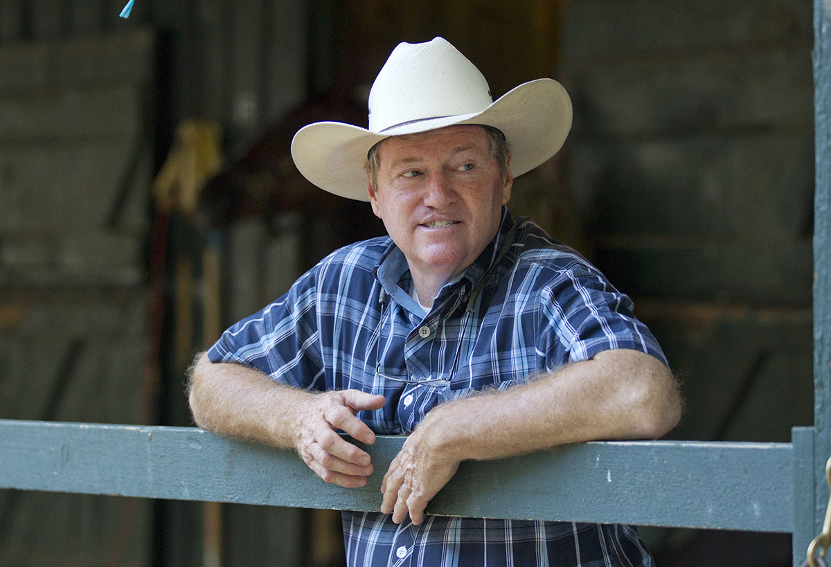 Trainer Larry Jones