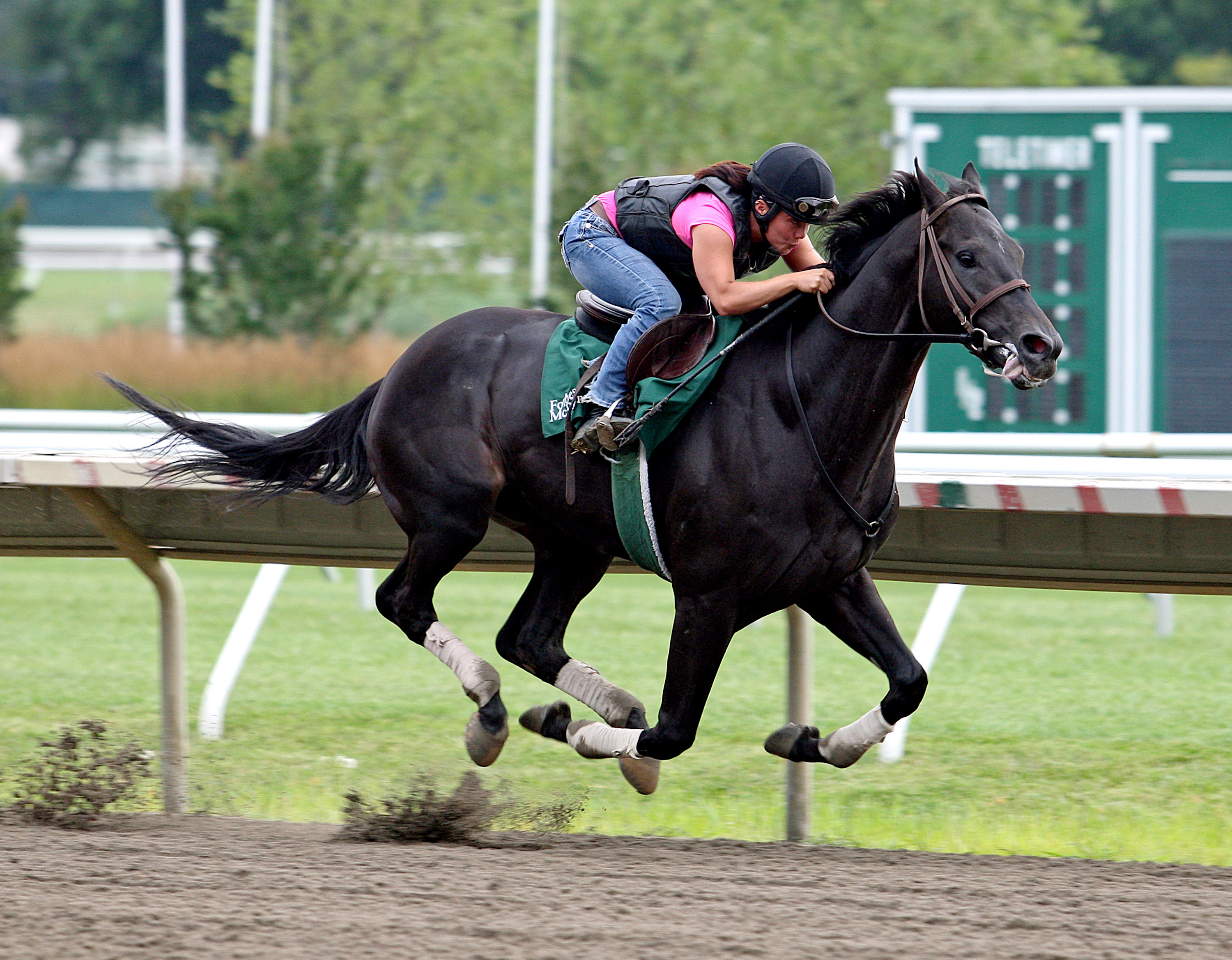 Just Call Kenny trains at Monmouth in July