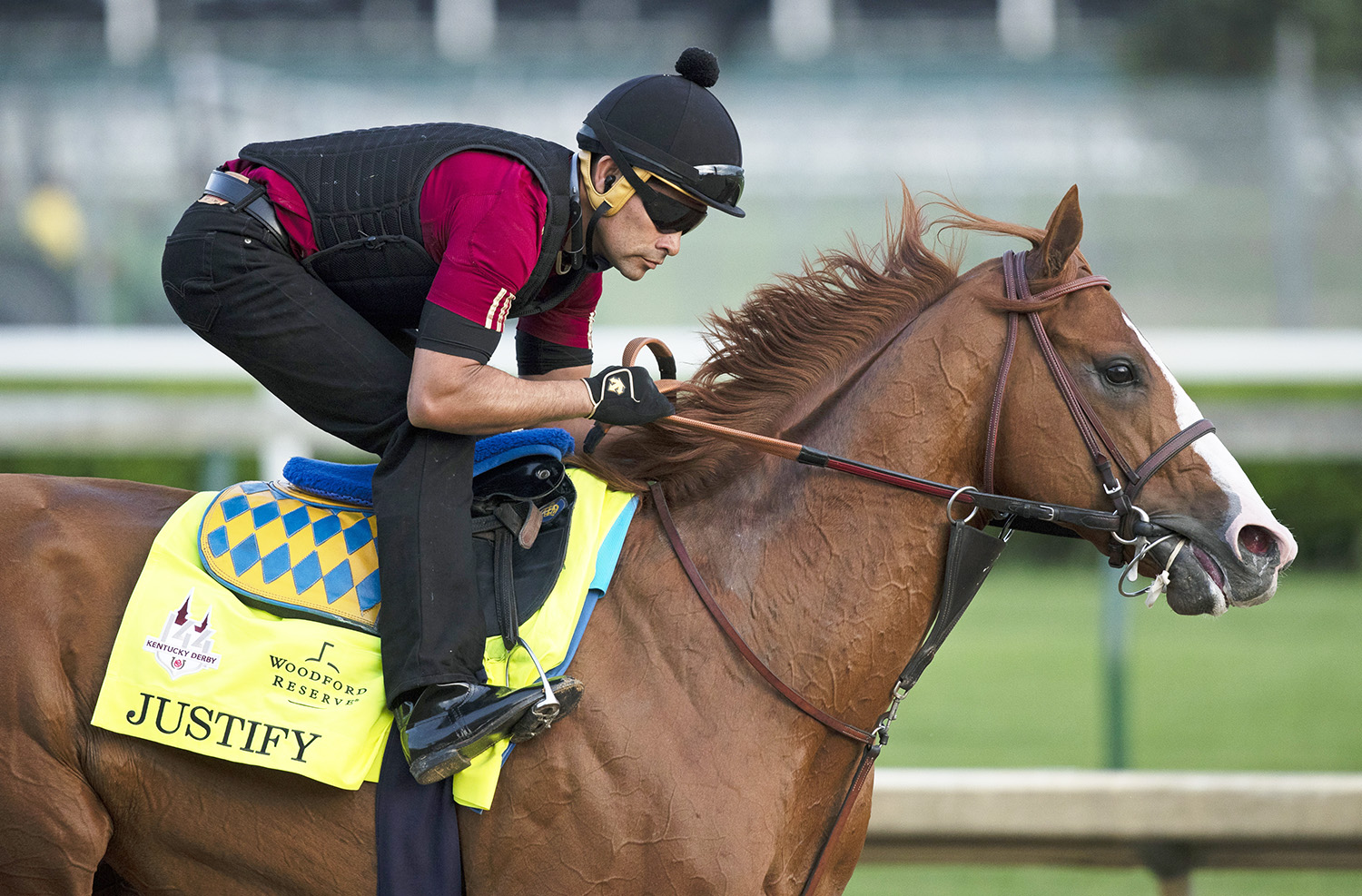 Justify trains at Churchill on May 2