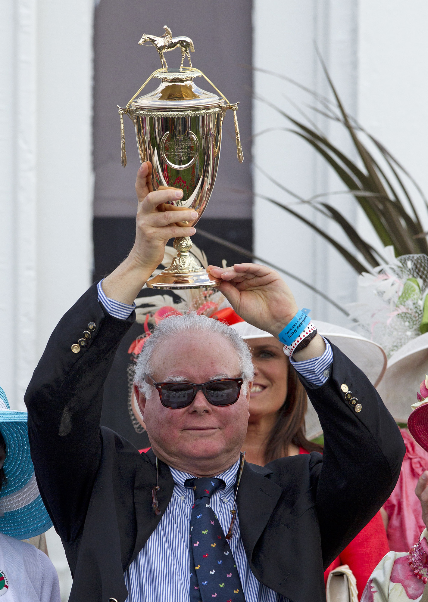 Barry Irwin/Kentucky Derby trophy