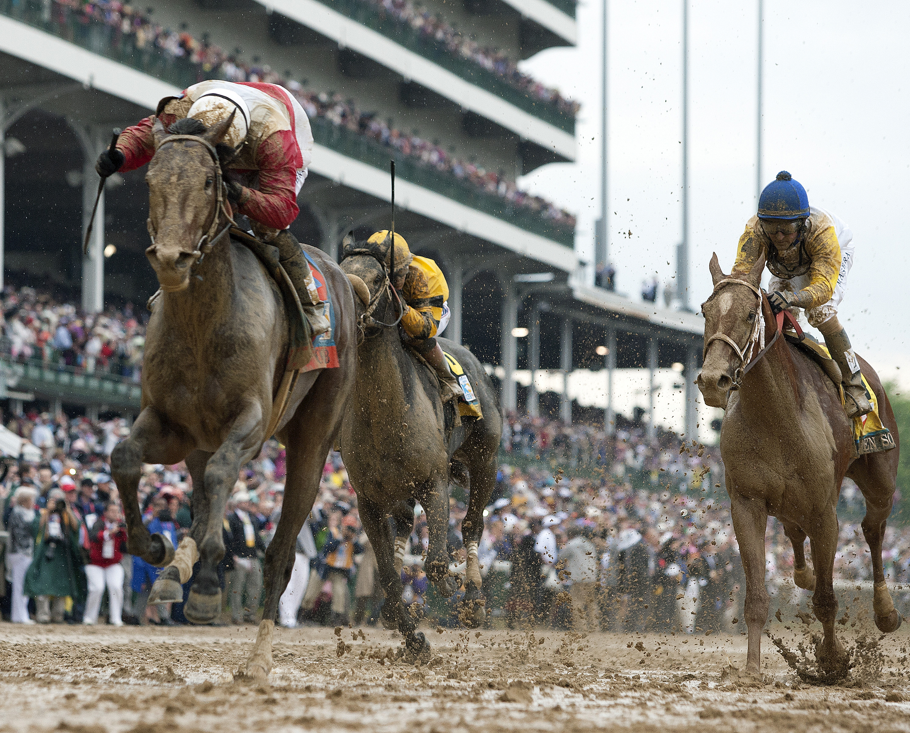 Orb, Kentucky Derby, inside rail