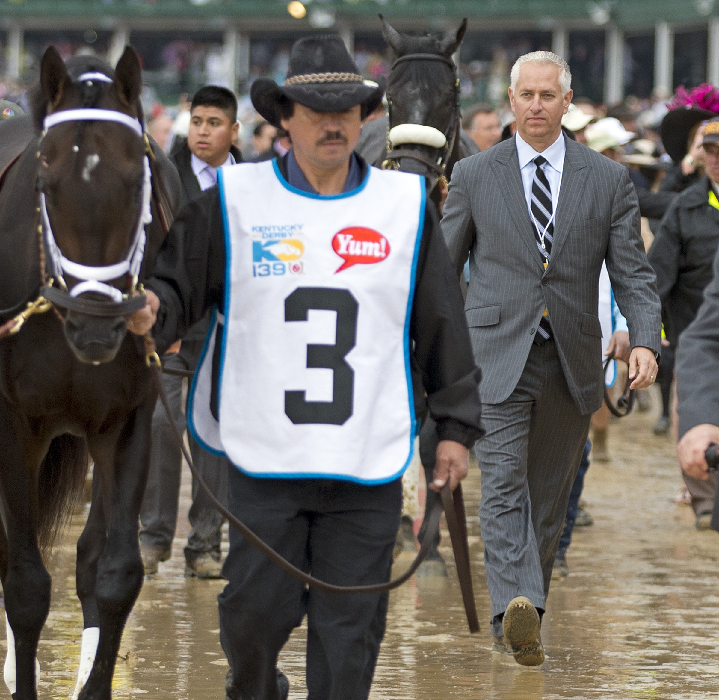 Kentucky Derby: Pletcher's Saturday turns into a washout