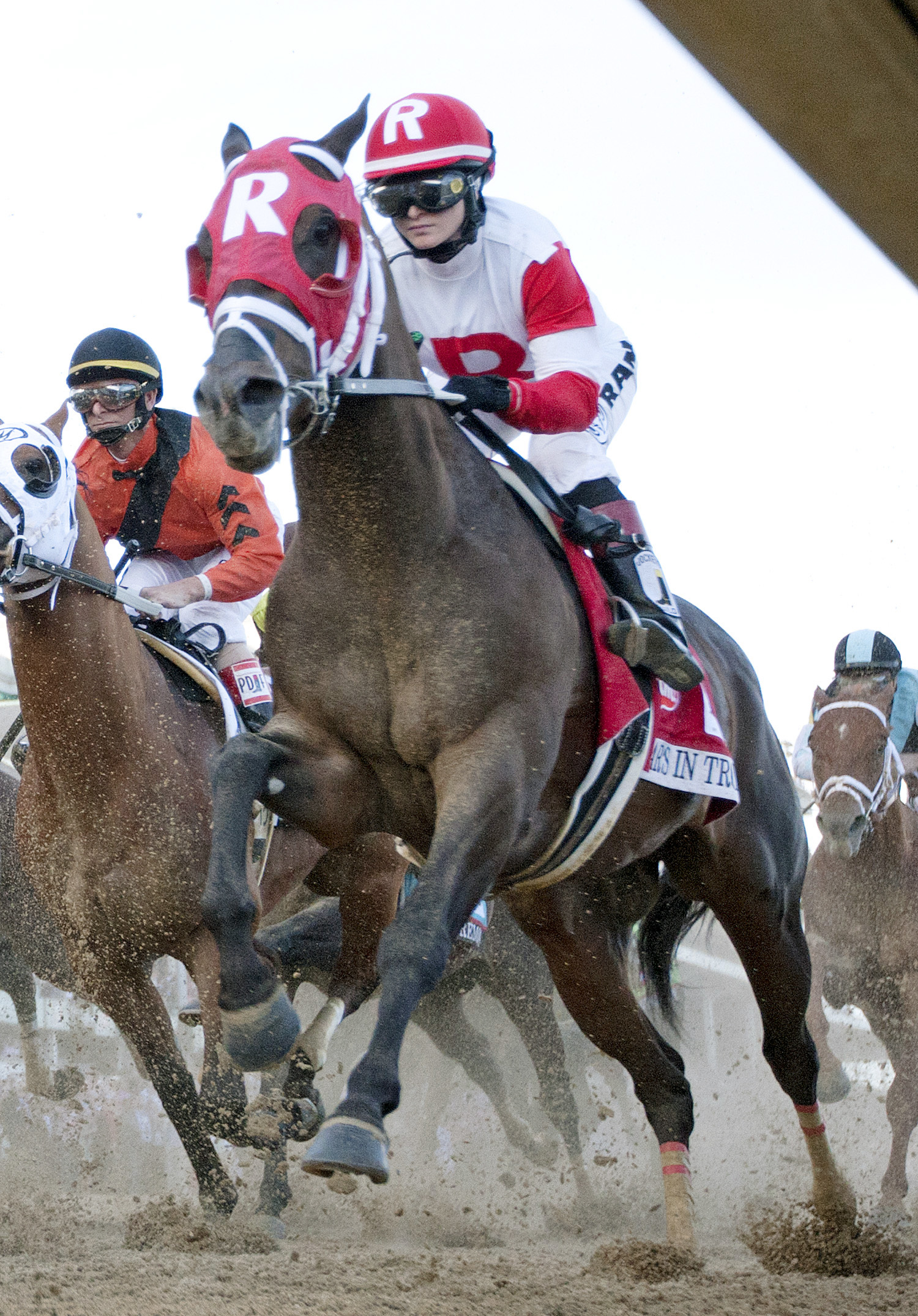 Vicar's in Trouble finishes last in the Kentucky Derby