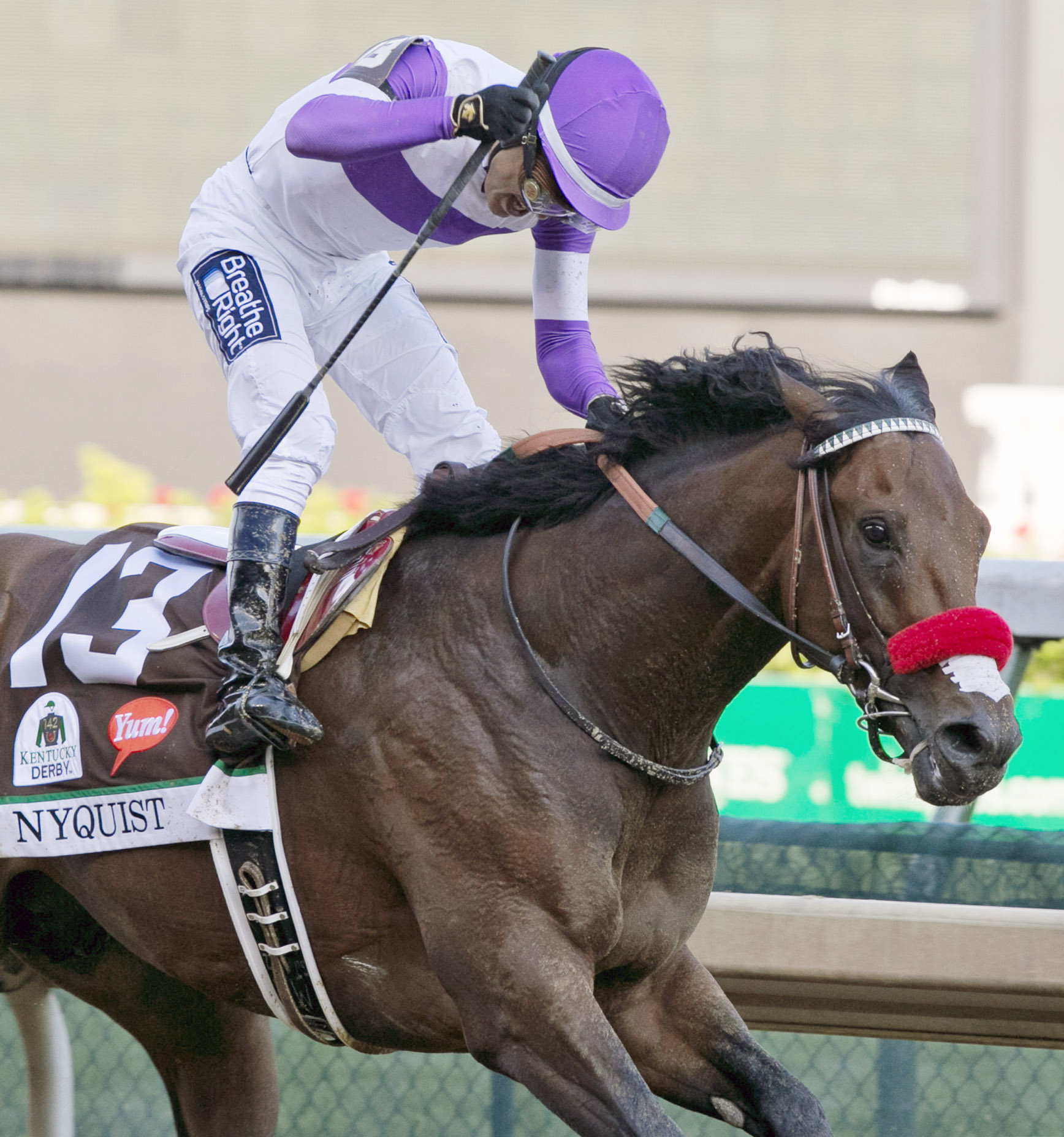Nyquist wins the Kentucky Derby