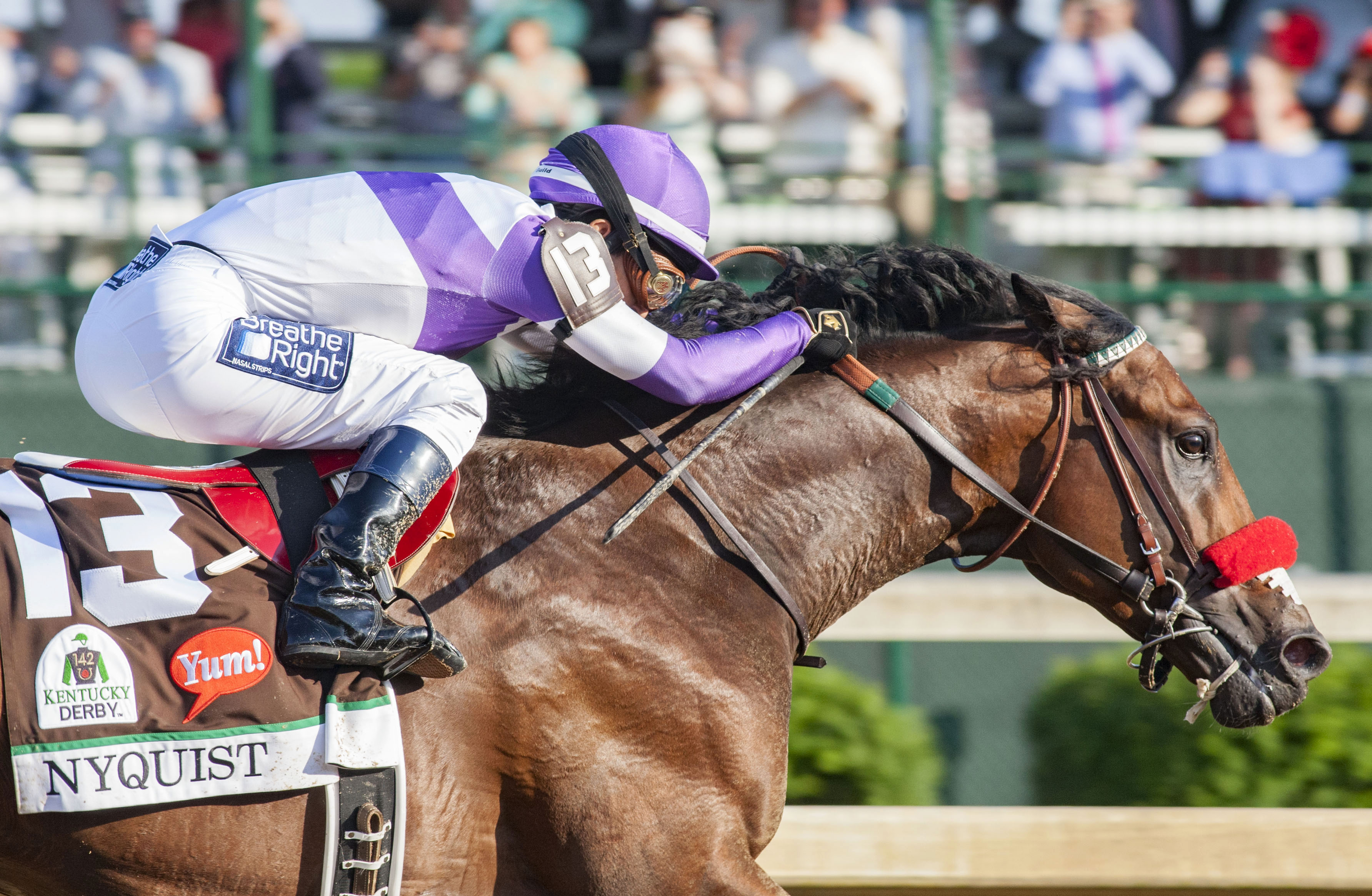 Nyquist wins the Kentucky Derby