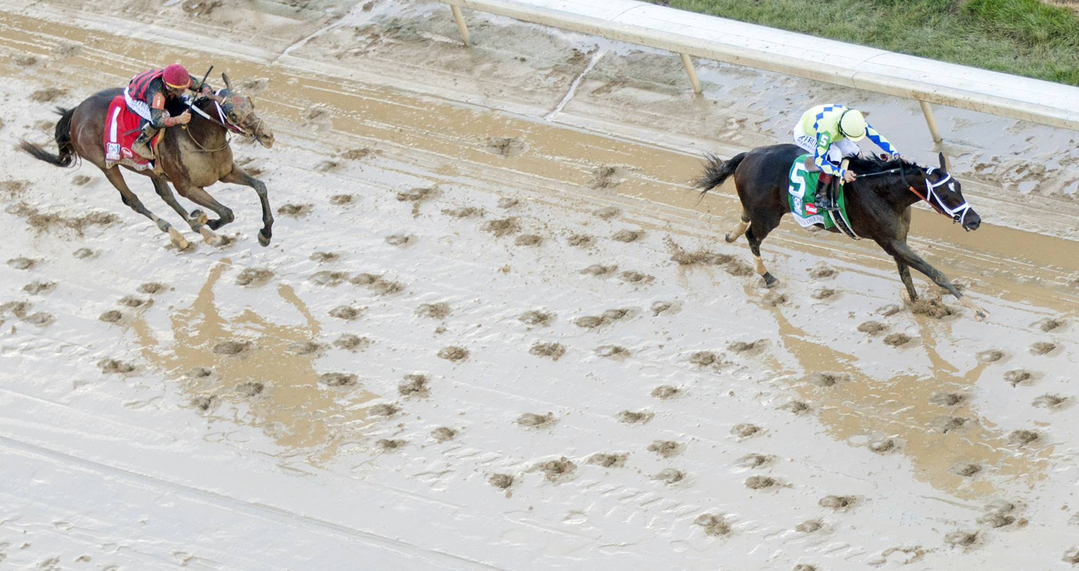 Lookin At Lee finishes second in the Kentucky Derby
