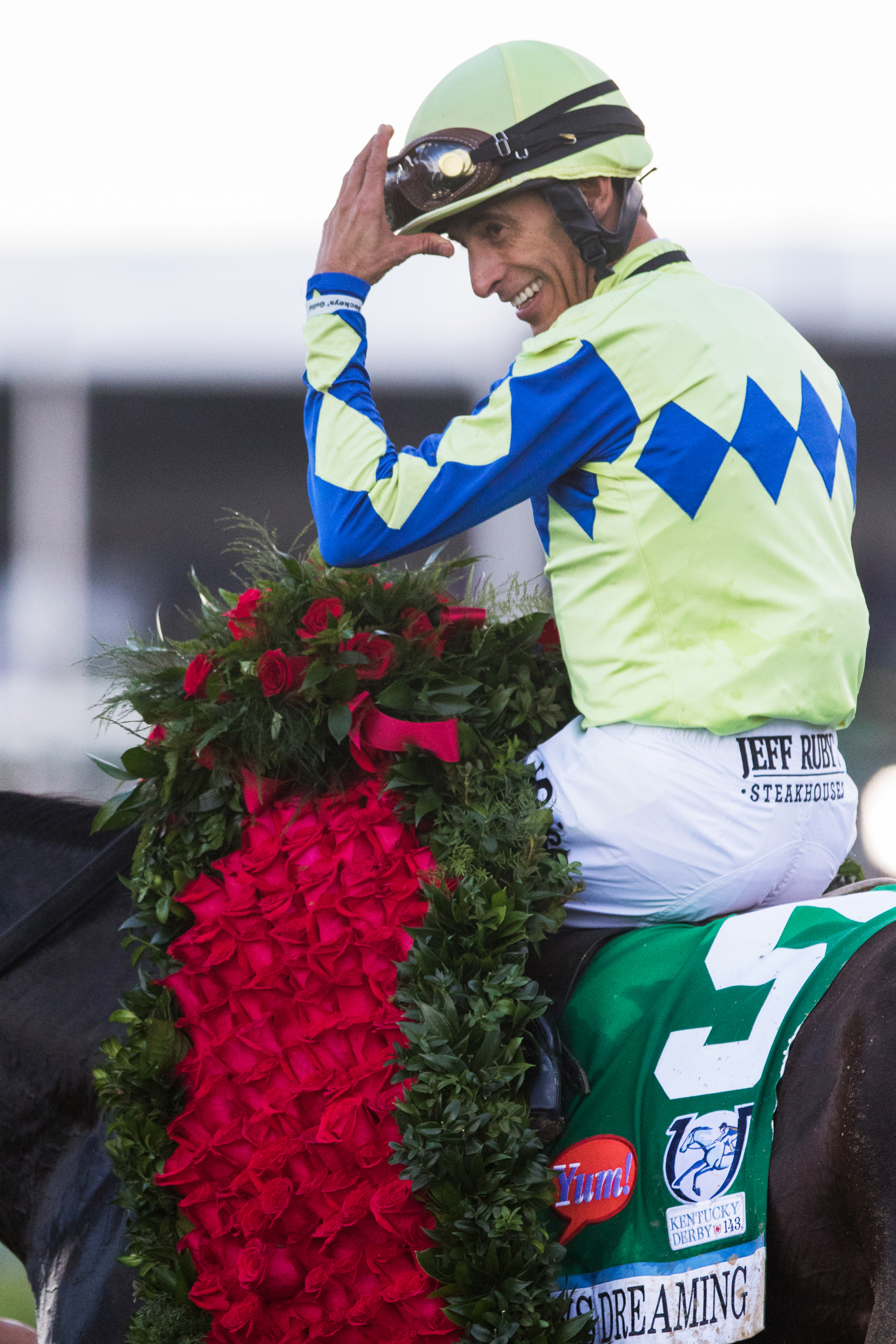 John Velazquez after the Kentucky Derby