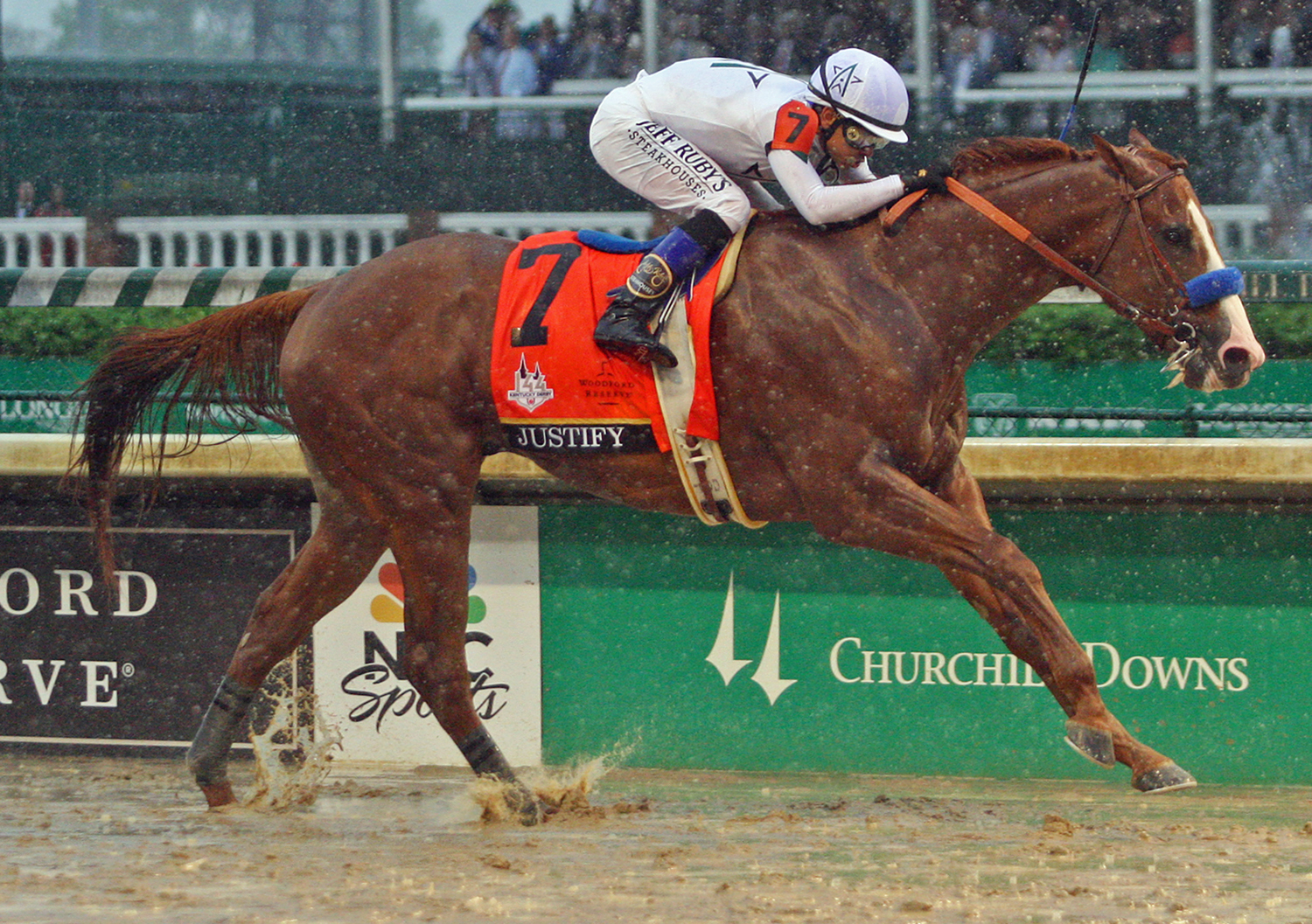 Justify wins the 2018 Kentucky Derby