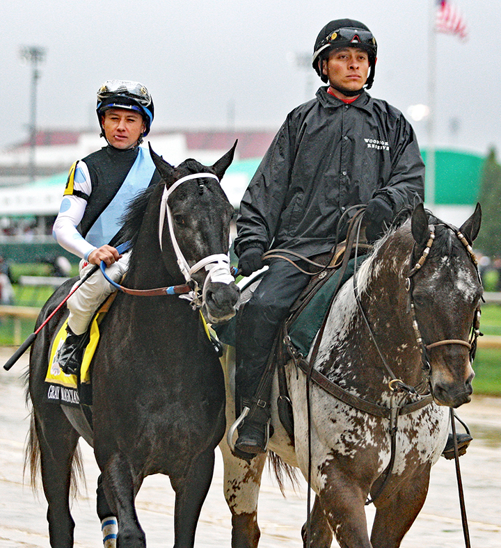 Gray Magician at the Kentucky Derby