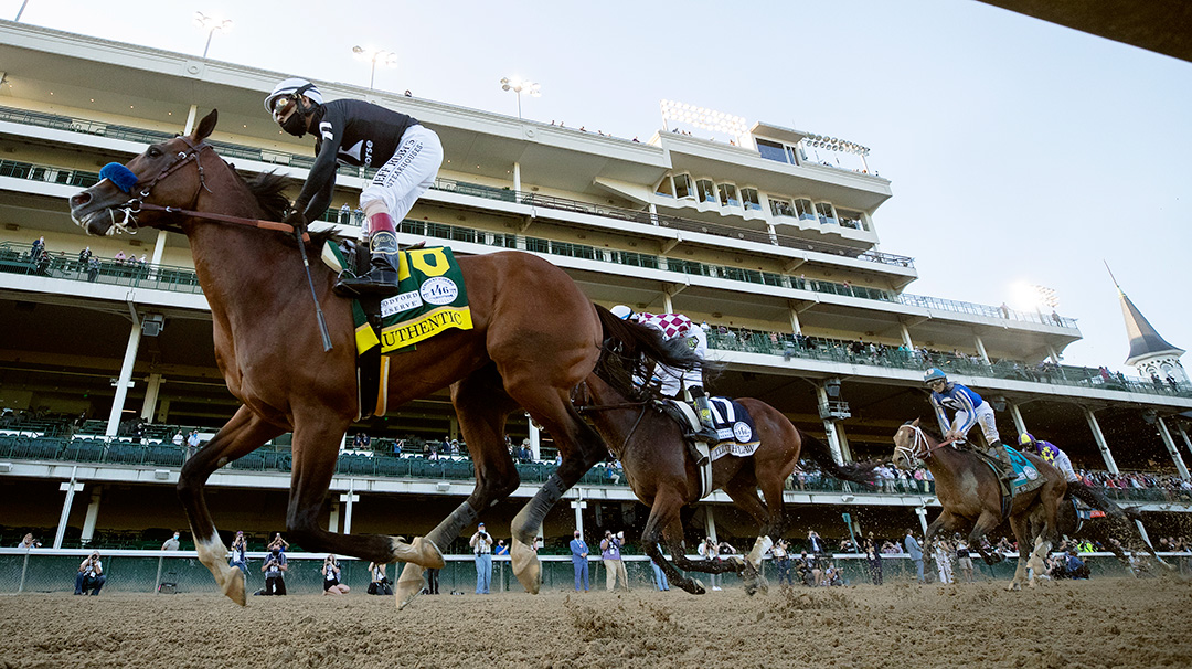 Authentic wins the 146th Kentucky Derby at Churchill Downs