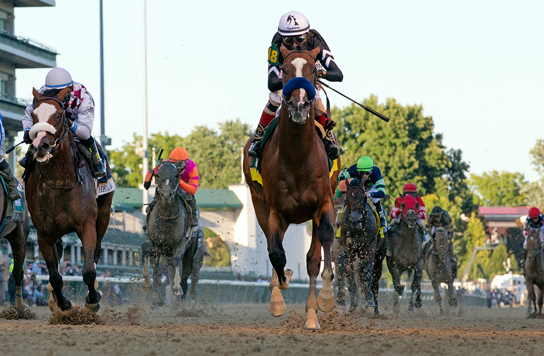Authentic wins the 2020 Kentucky Derby at Churchill Downs