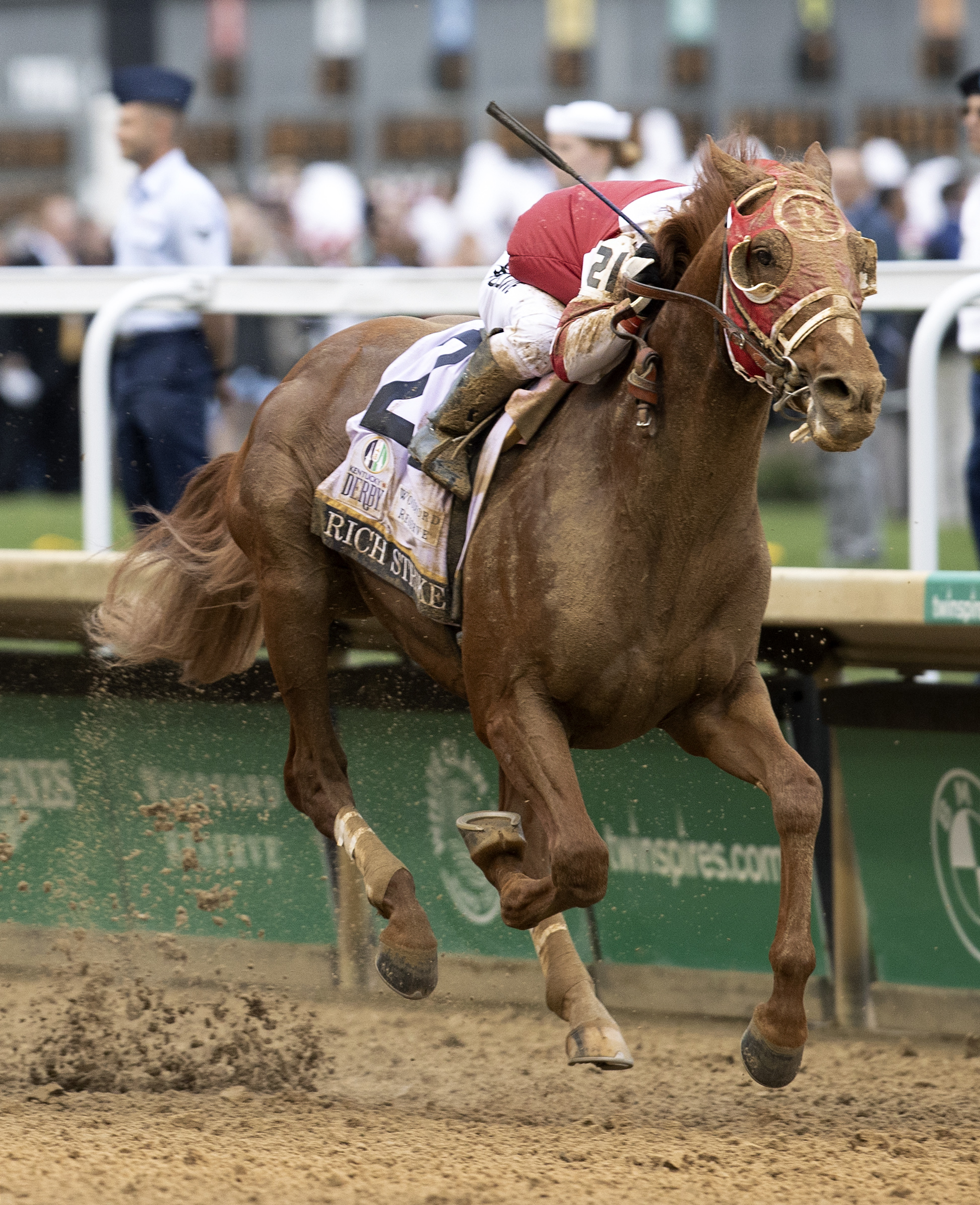 Rich Strike. Kentucky Derby.tight shot.5-7-22