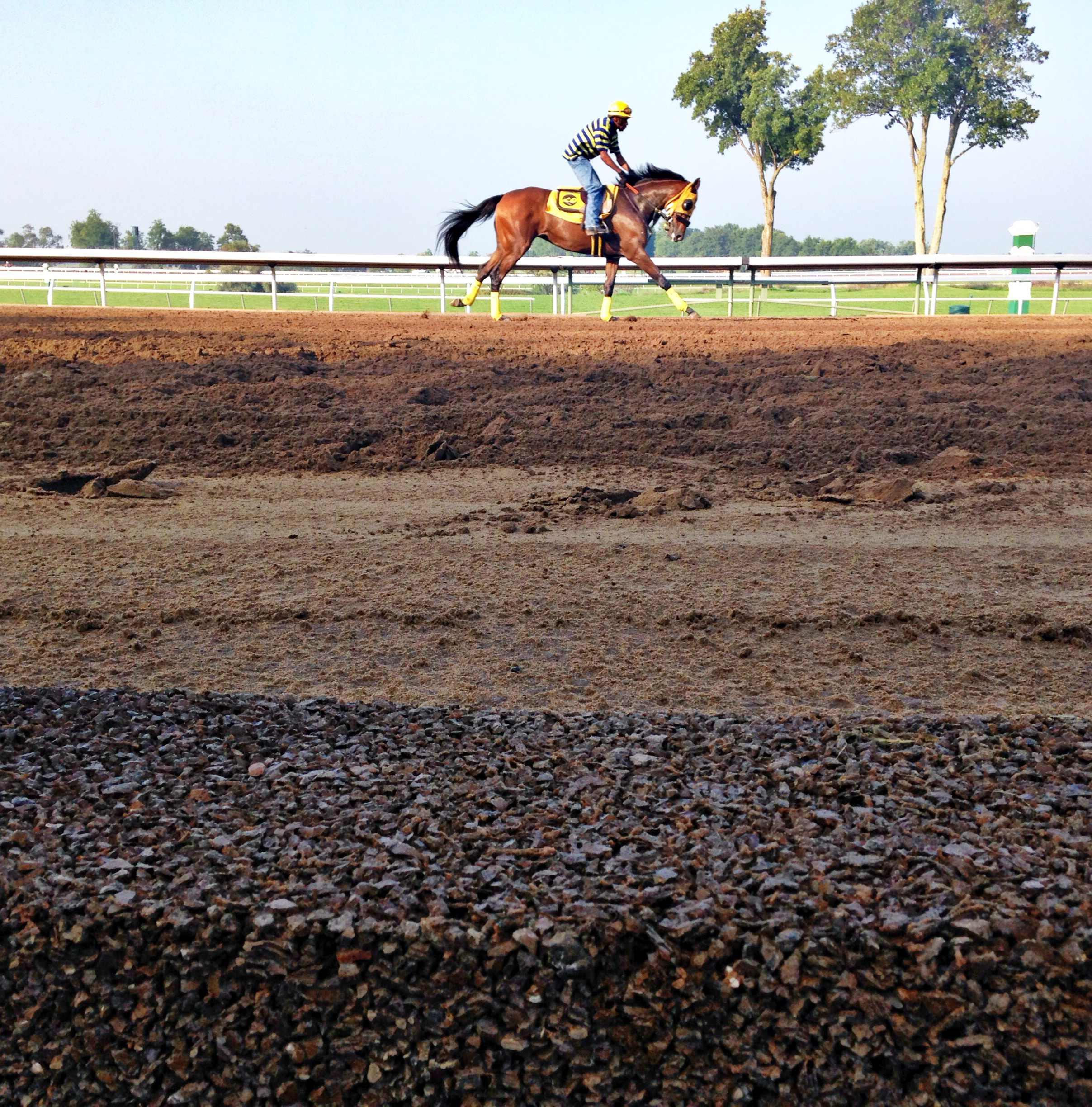 Keeneland dirt track surface