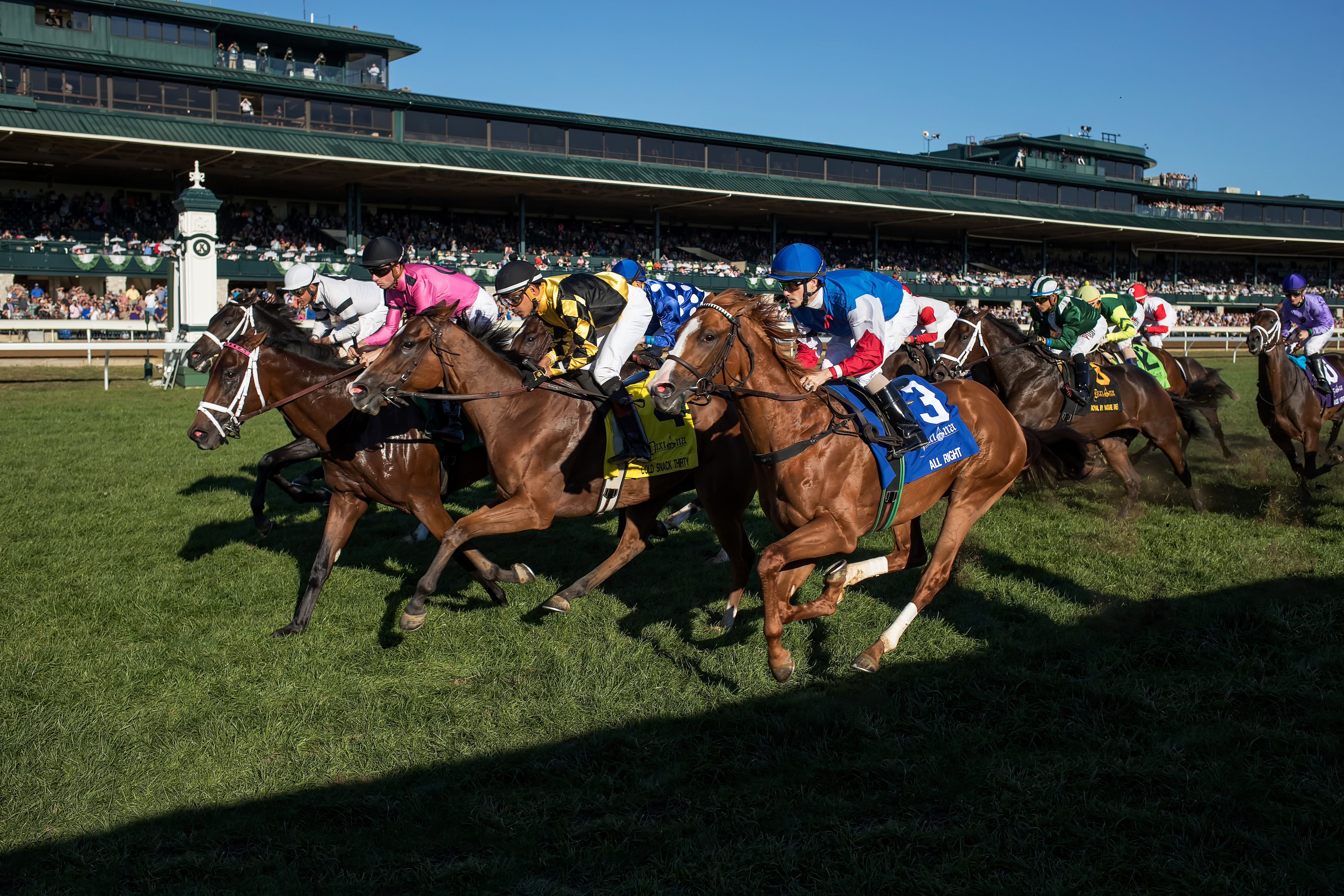Keeneland turf racing