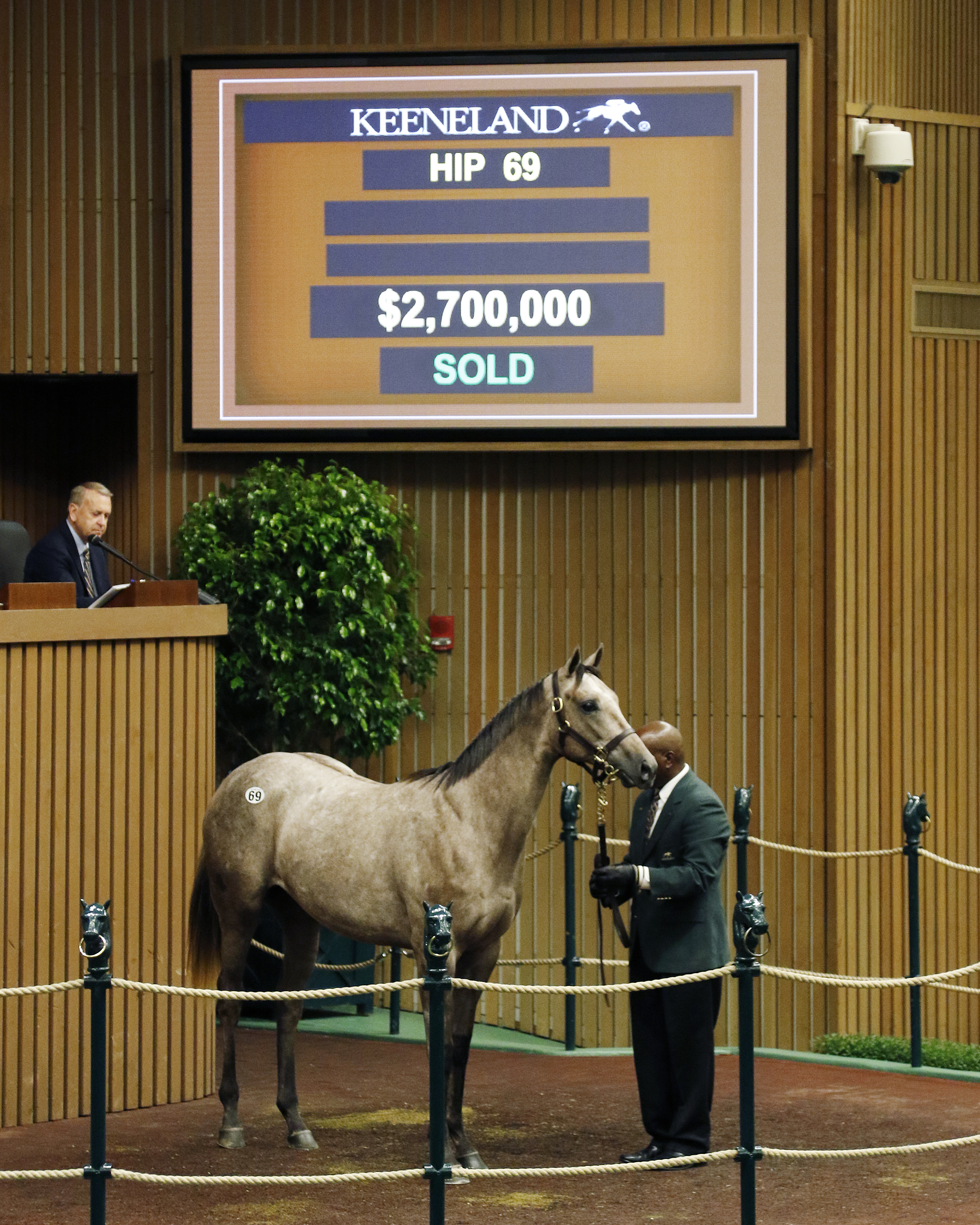 Hip 69 Keeneland September Yearling Sale topper