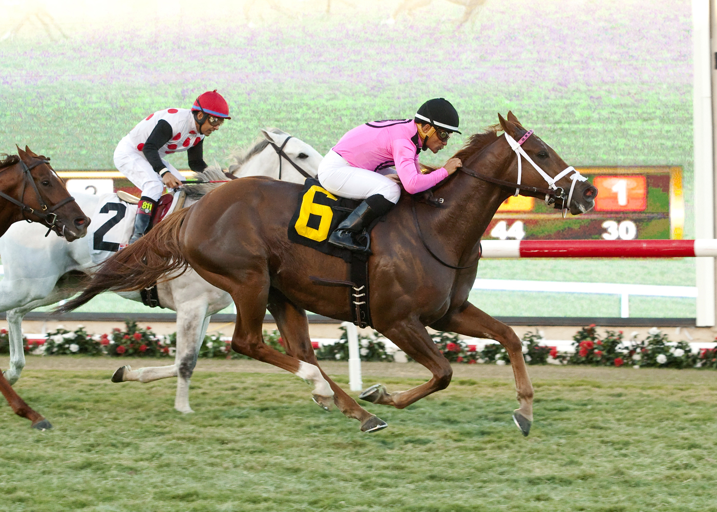 Kaigun wins the Seabiscuit Handicap