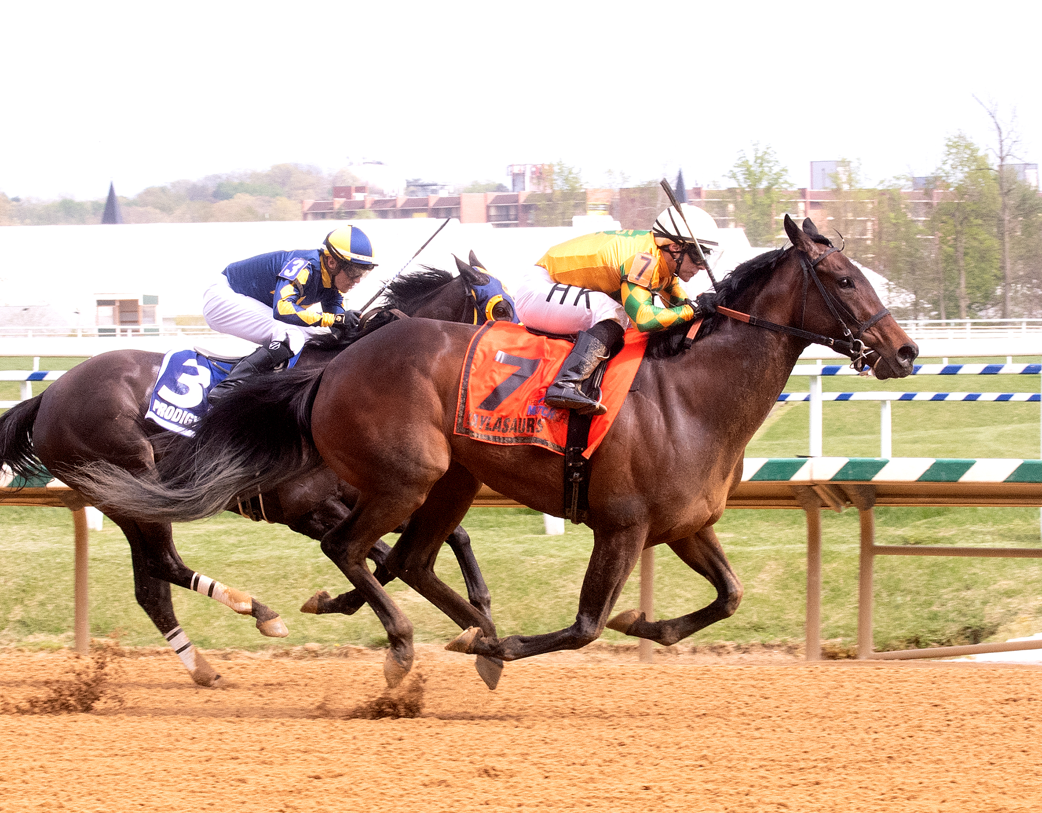 Kaylasaurus wins Primonetta Stakes 4-23-2022