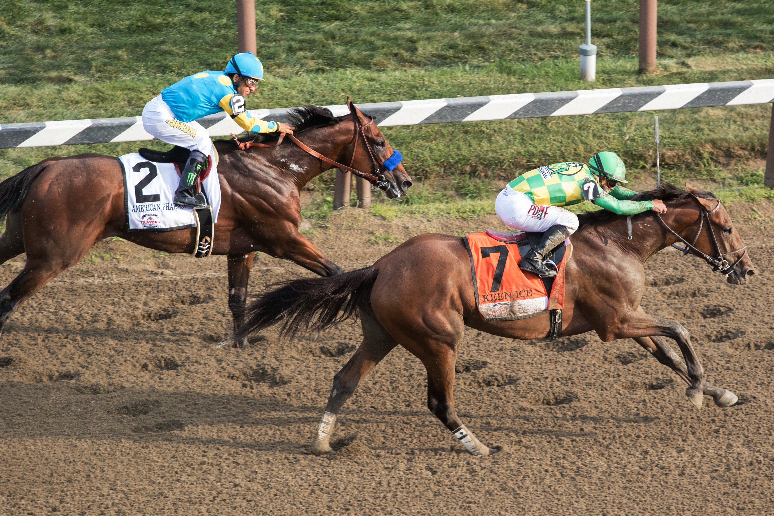 Keen Ice wins the Travers