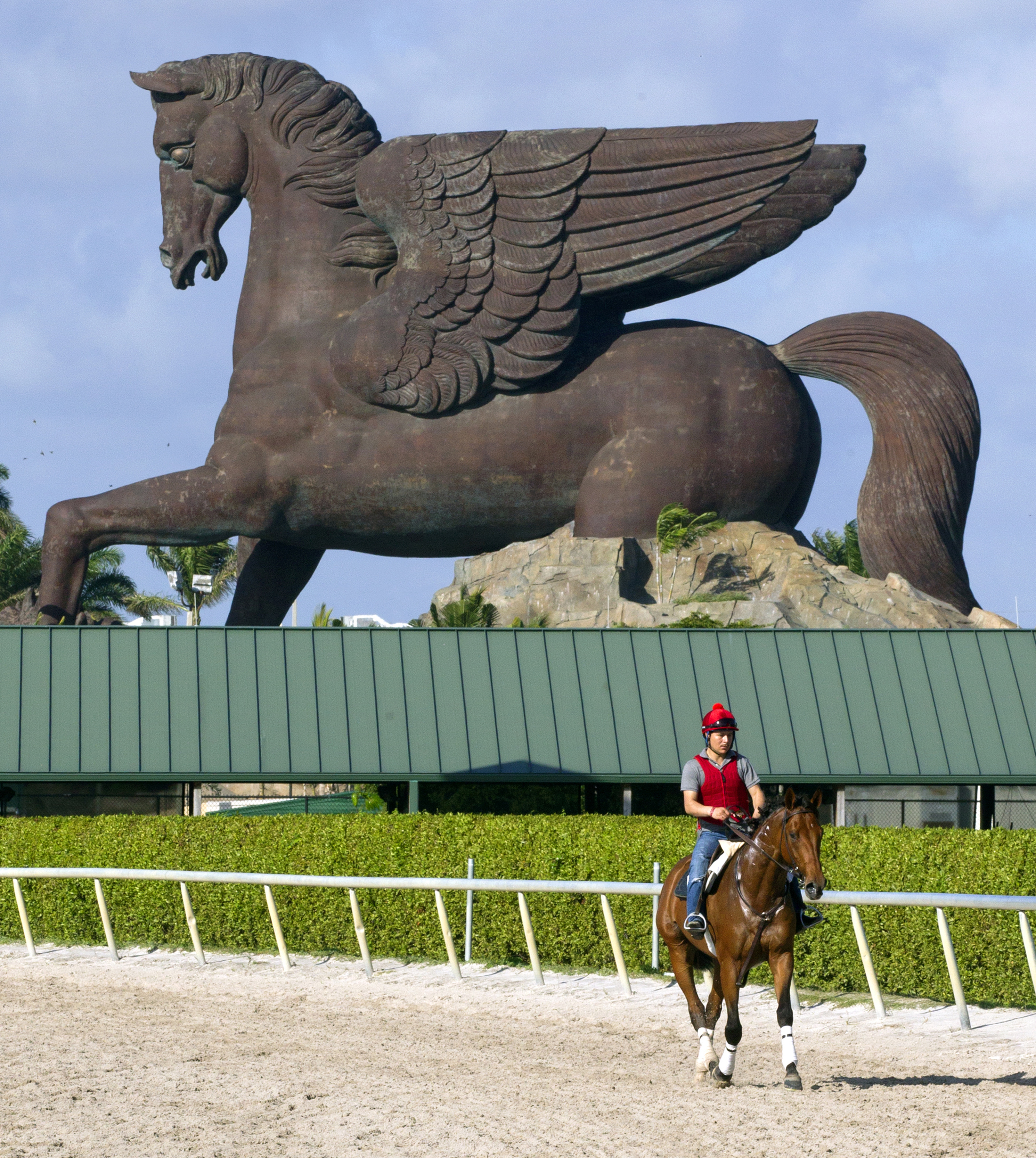 Gulfstream Park Pegasus statue