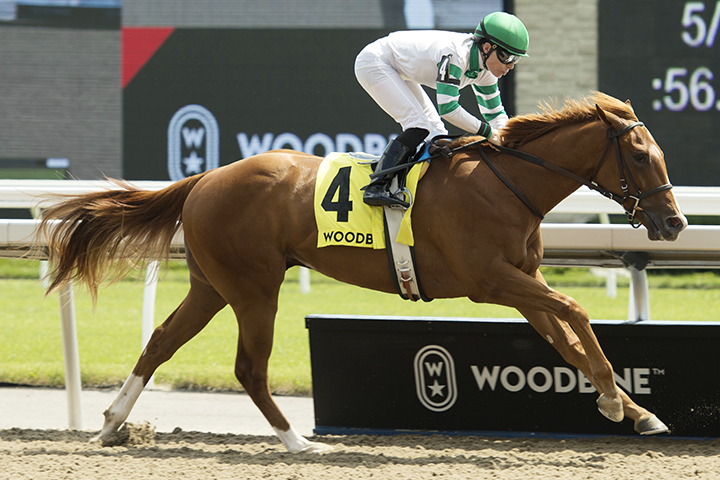 Keep On Truckin wins the 2019 Clarendon Stakes at Woodbine