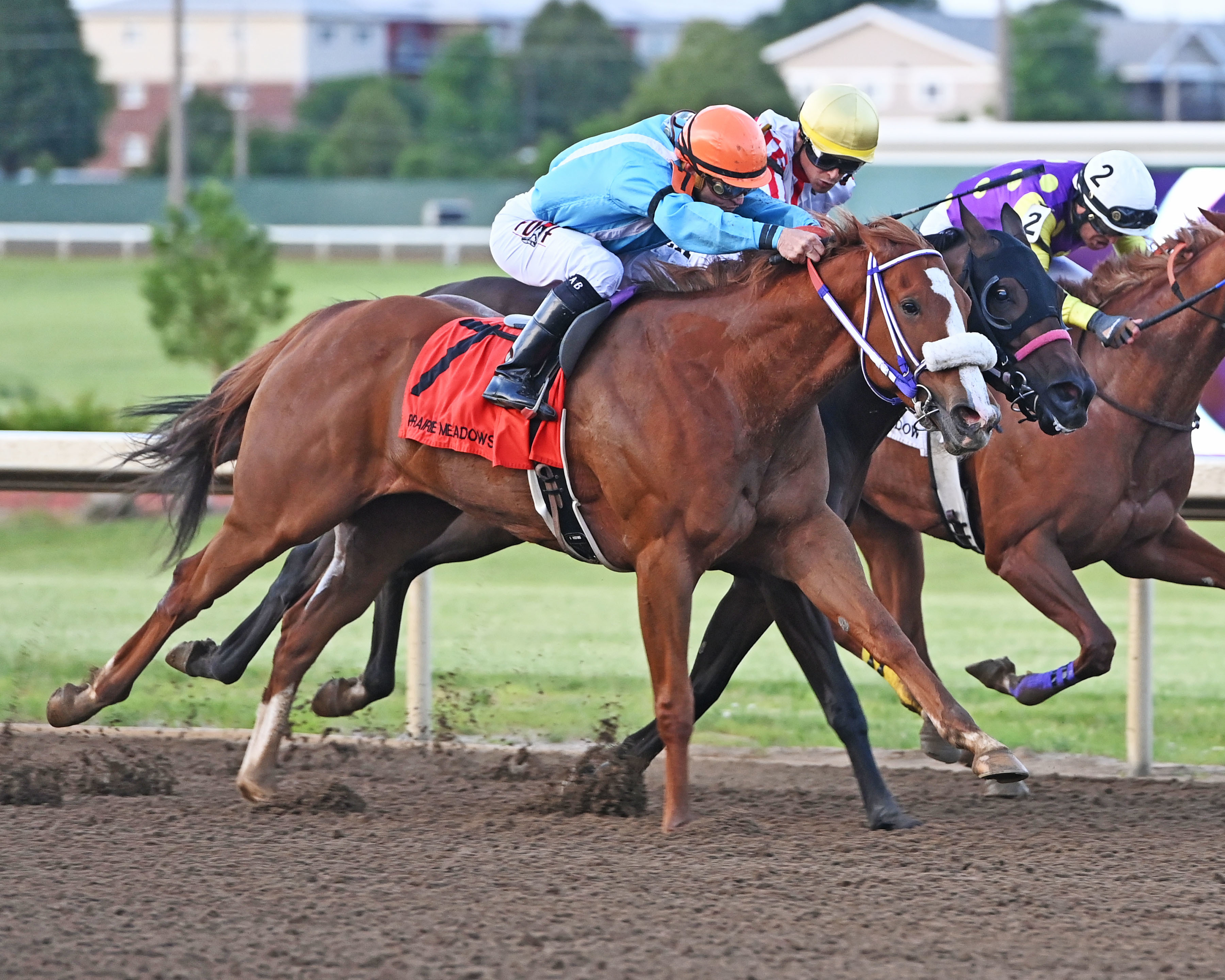 Kela's Turn wins the Prairie Rose by a head at Prairie on June 10 2022