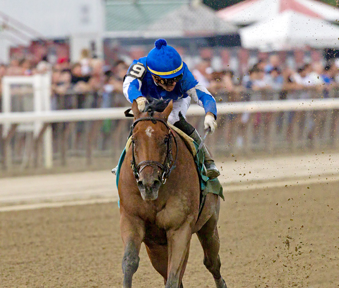 Key Point wins an Aug. 12 maiden race at Saratoga Race Course