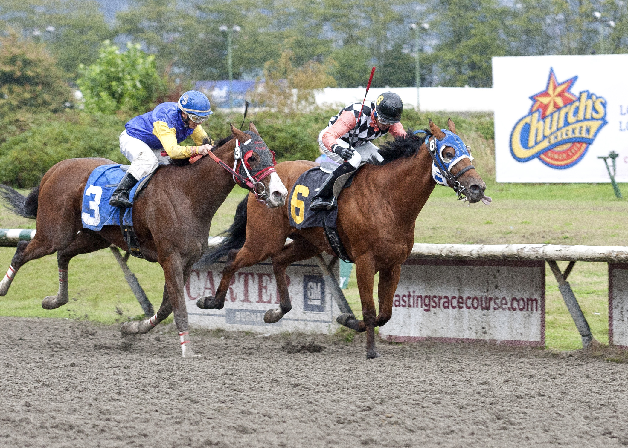 Killin Me Smalls wins the British Columbia Premier's Handicap