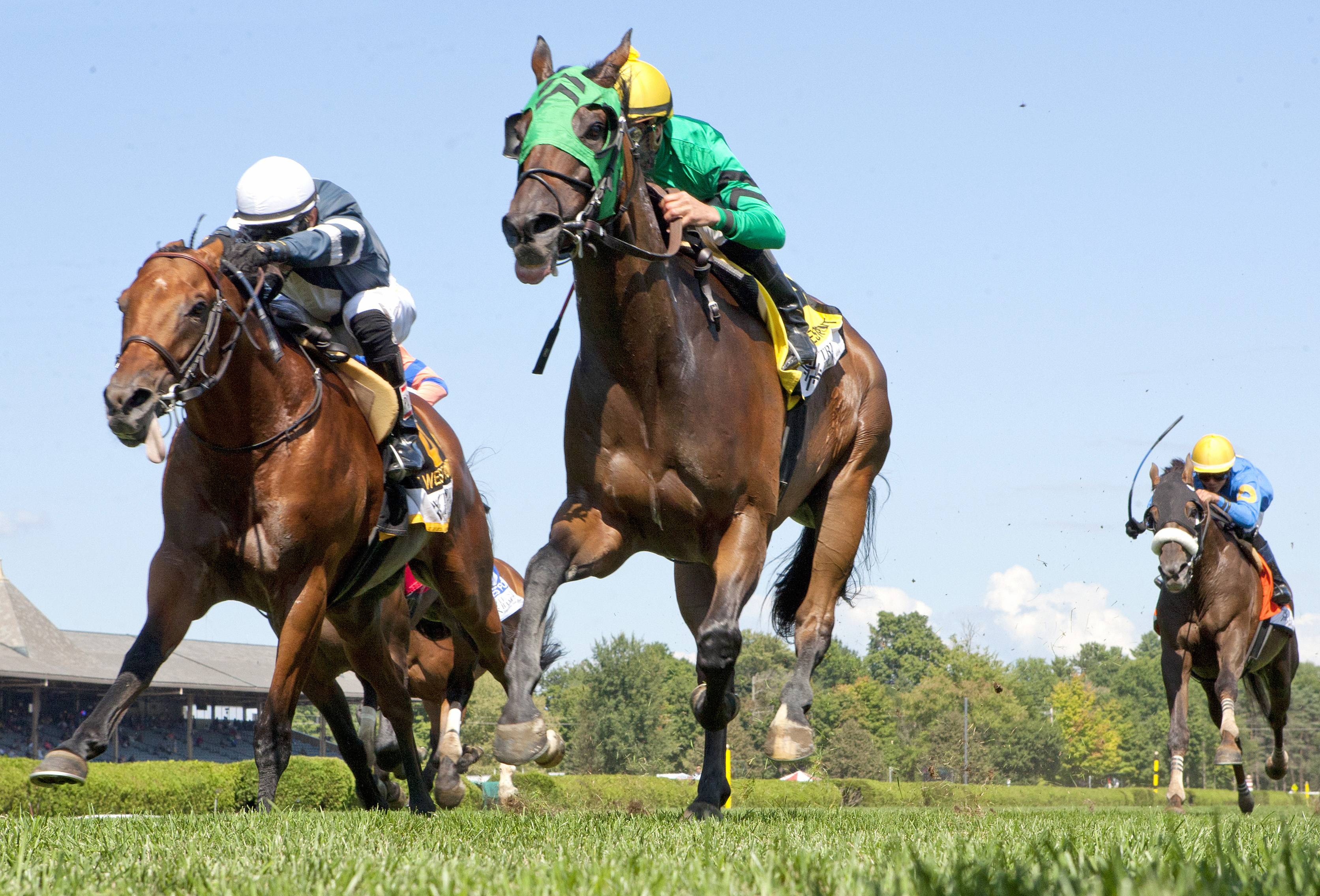 King Kreesa wins the 2014 West Point Stakes