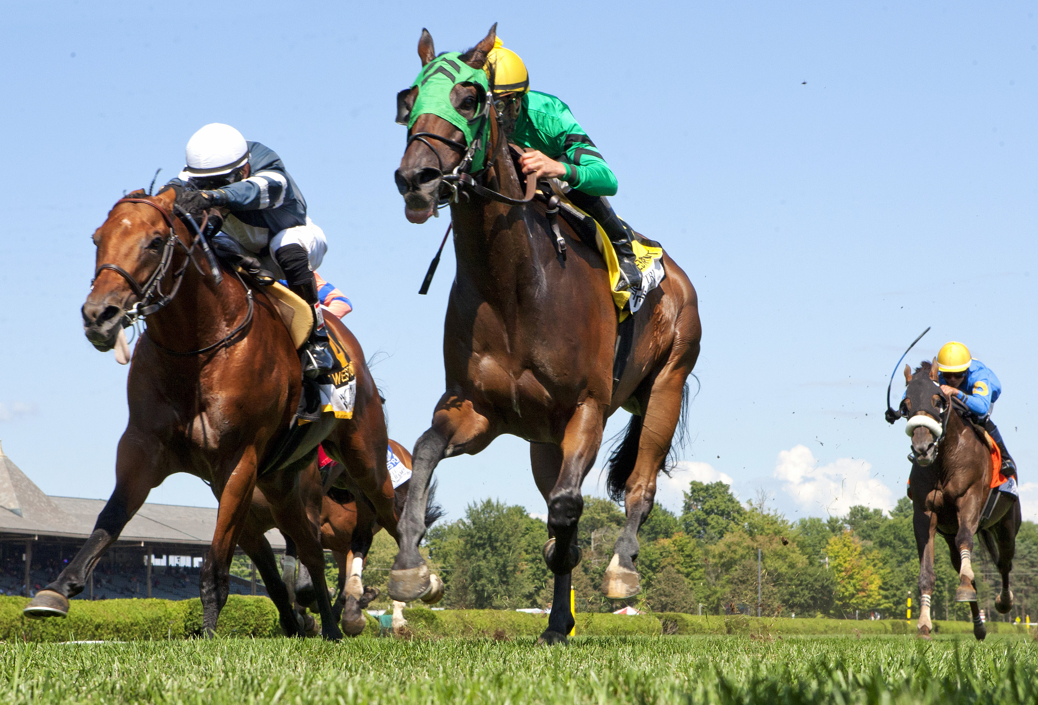 King Kreesa wins the 2014 West Point Stakes