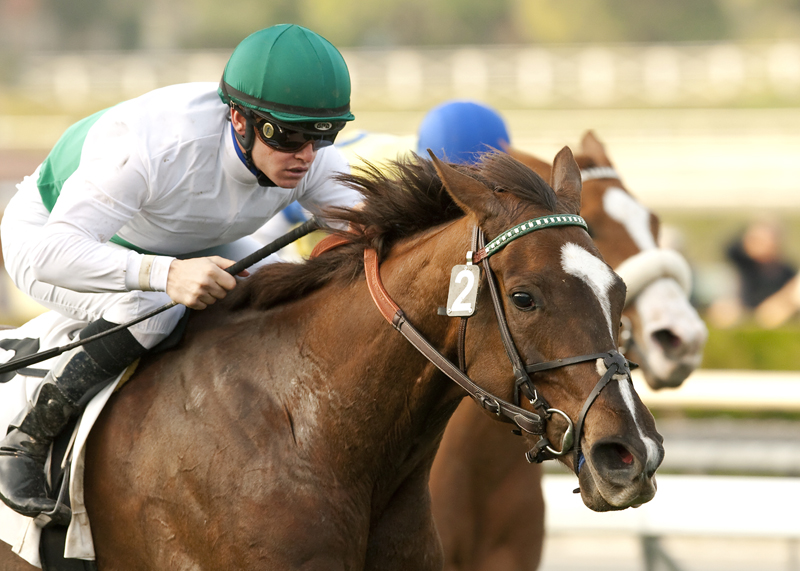 Kitten's Point goes last to first to win Astra Stakes