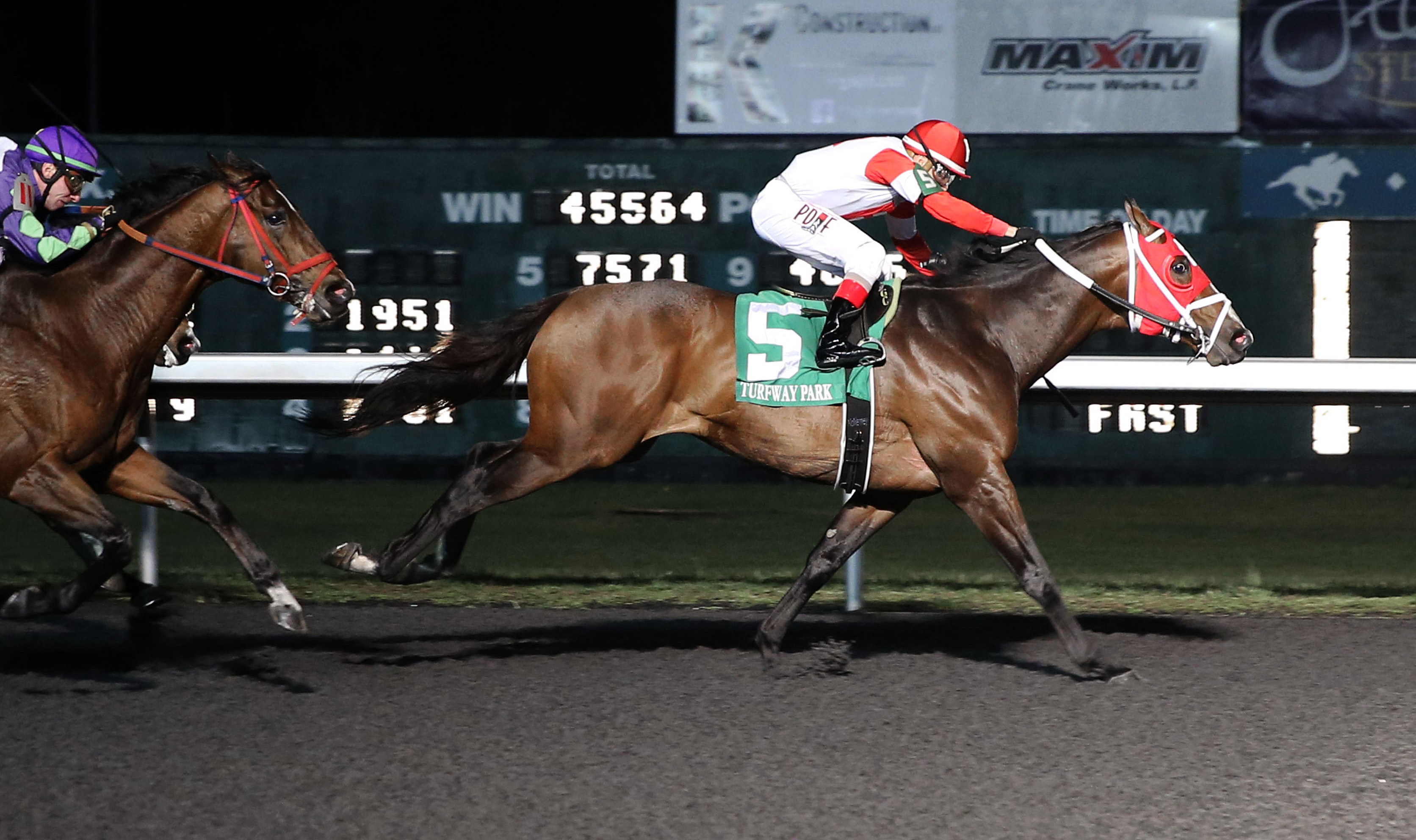 Kitten's Cat wins a March 2020 allowance at Turfway Park