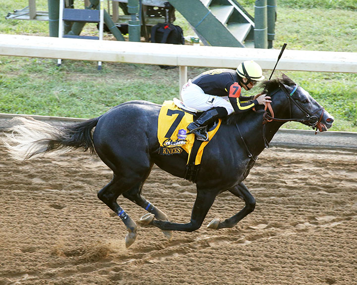 Knicks Go wins the 2018 Breeders Futurity