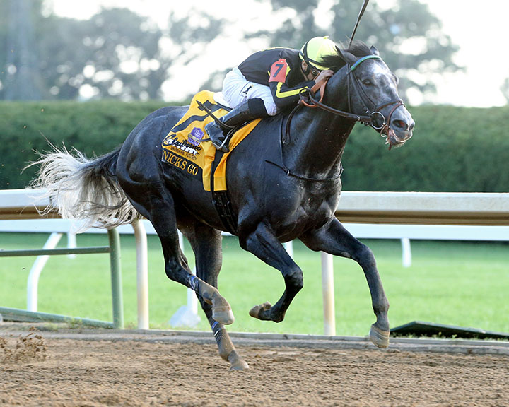 Knicks Go wins the 2018 Breeders Futurity