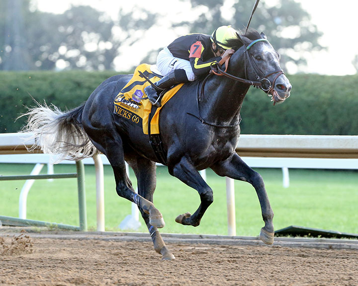 Knicks Go wins the 2018 Breeders Futurity