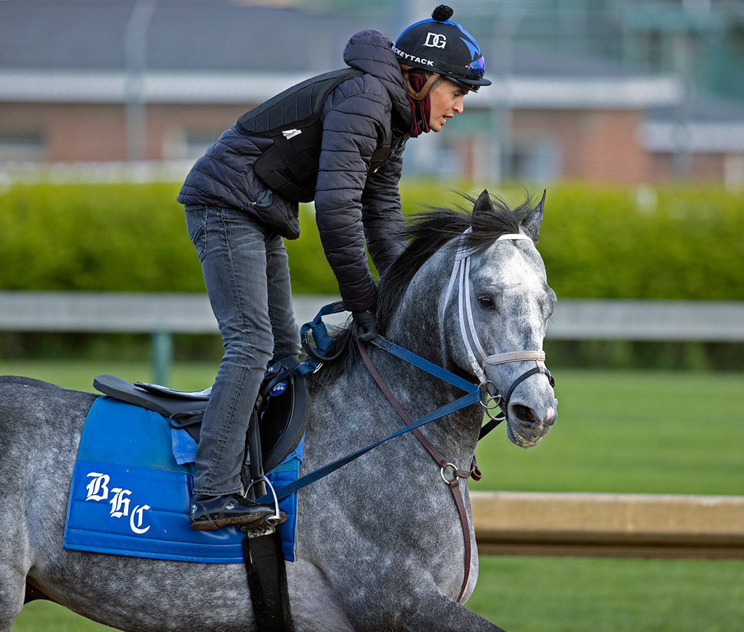 Knicks Go trains at Churchill Downs on April 22