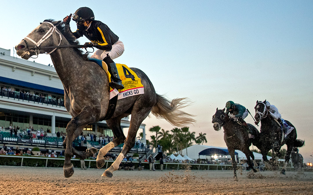Knicks Go wins the 2021 Pegasus World Cup at Gulfstream Park