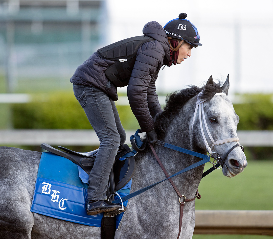 Knicks Go trains at Churchill Downs on April 22