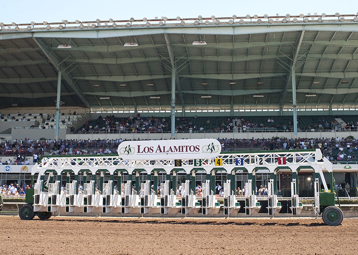 Los Alamitos starting gate