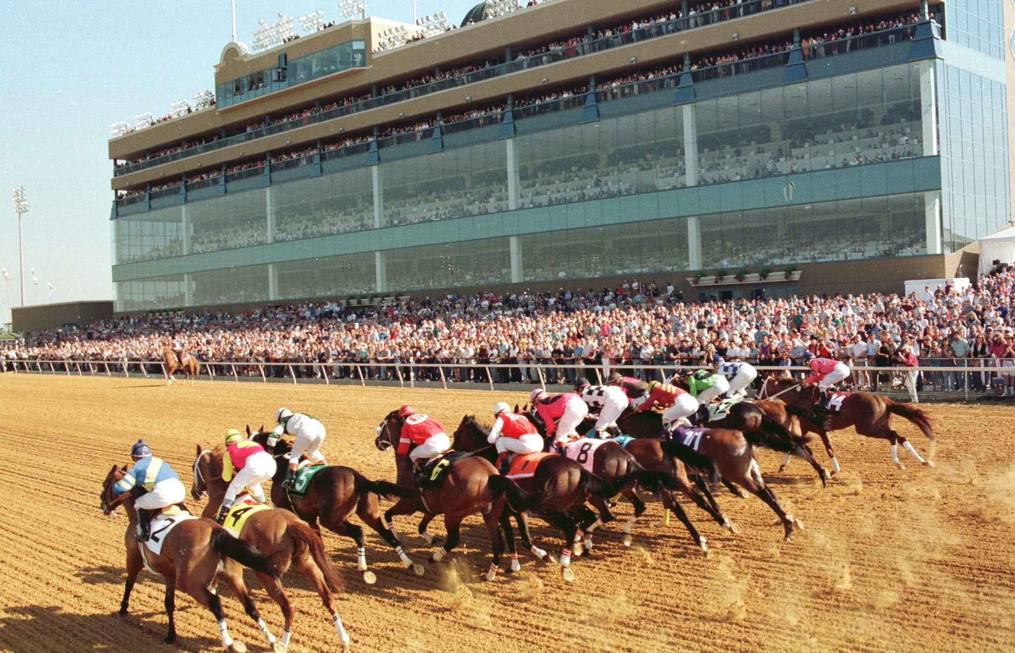 Lone Star Park grand opening 1997
