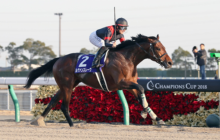 La Vent Se Leve wins the Champions Cup