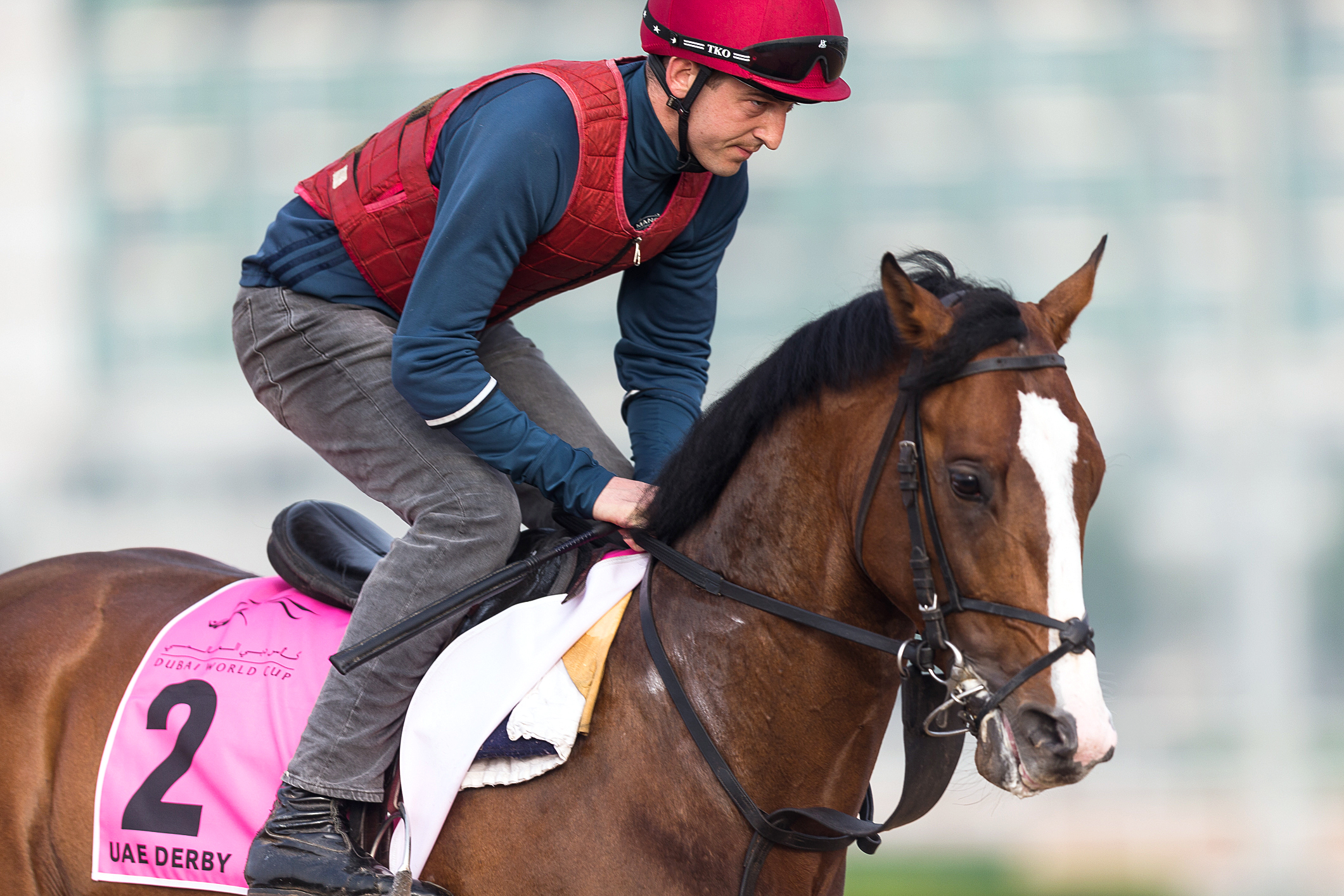 Lancaster Bomber at Meydan in March 2017