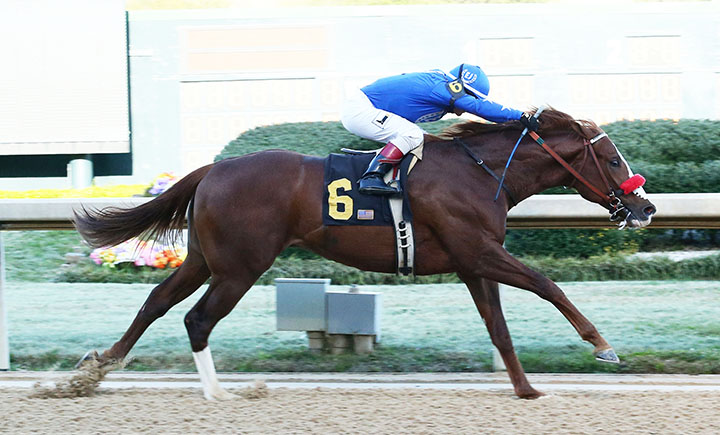 Landeskog wins a March 31 maiden race