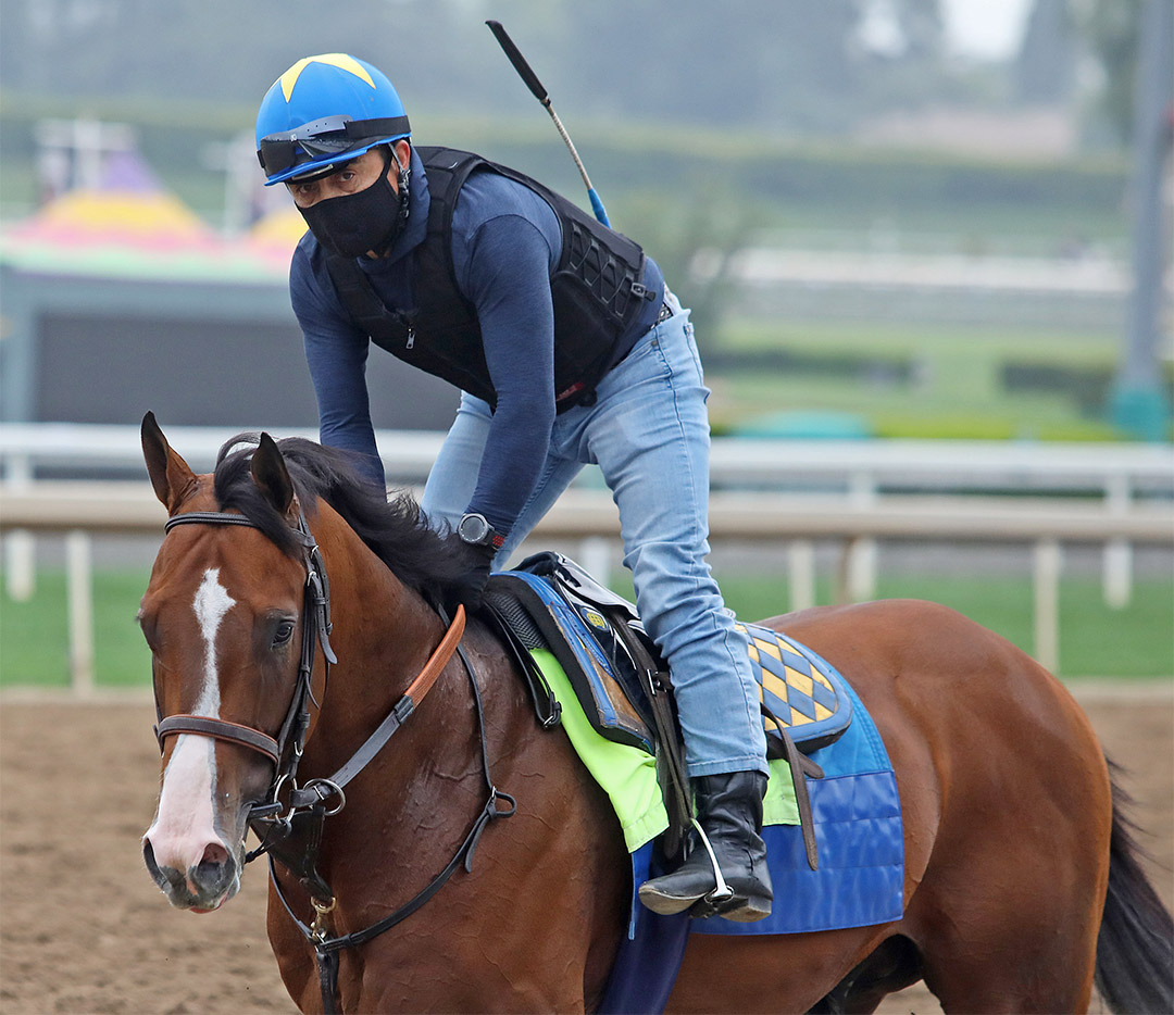 Laurel River at Santa Anita Park in May 2021