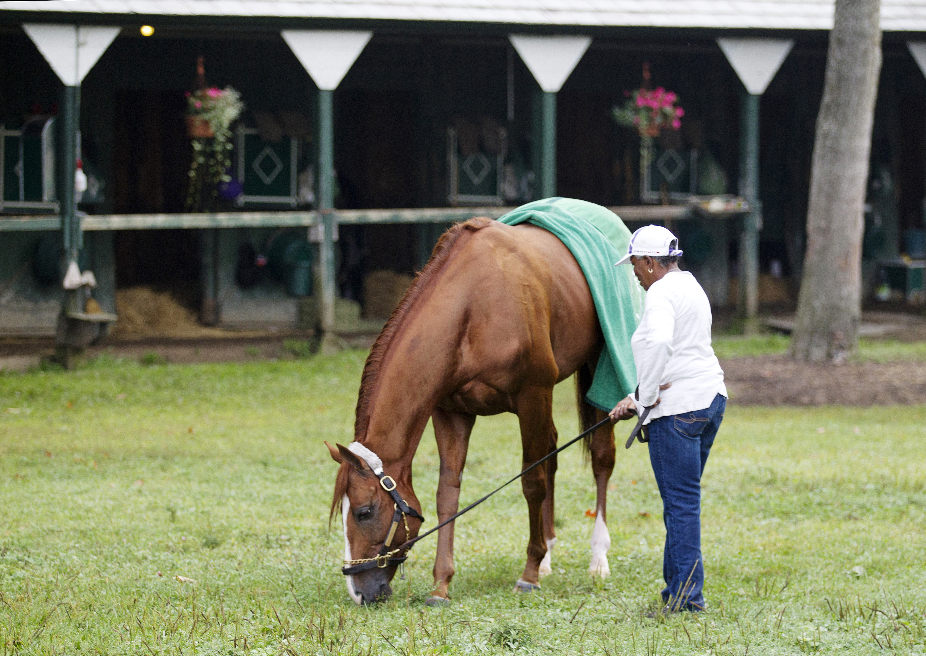Lea at Saratoga Race Course