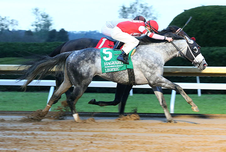 Leofric wins 2018 Fayette Stakes