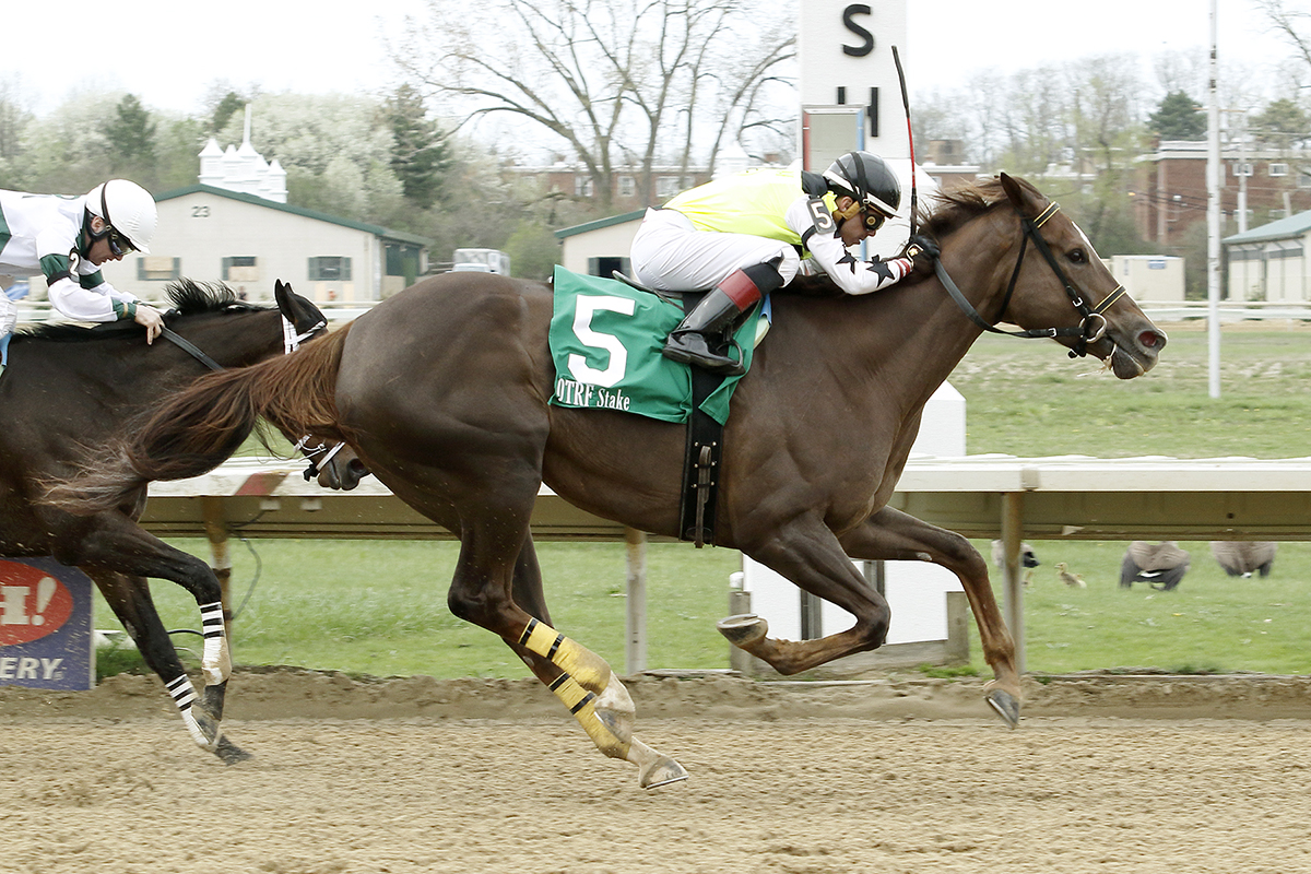 Leona's Reward wins the 2018 Dr. T. F. Classen Memorial Stakes