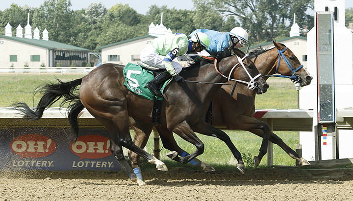 Mo Dont No finishes second in the 2018 Governor's Buckeye Cup